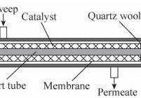 连续合成DEC时用于原位除水的膜反应器的模块方案